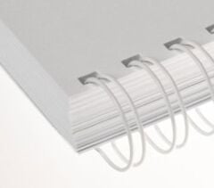 Office Force 1/4'' Beyaz 3:1'' (inç) A4 34 Loop Kutu Tel Spiral 100'lü