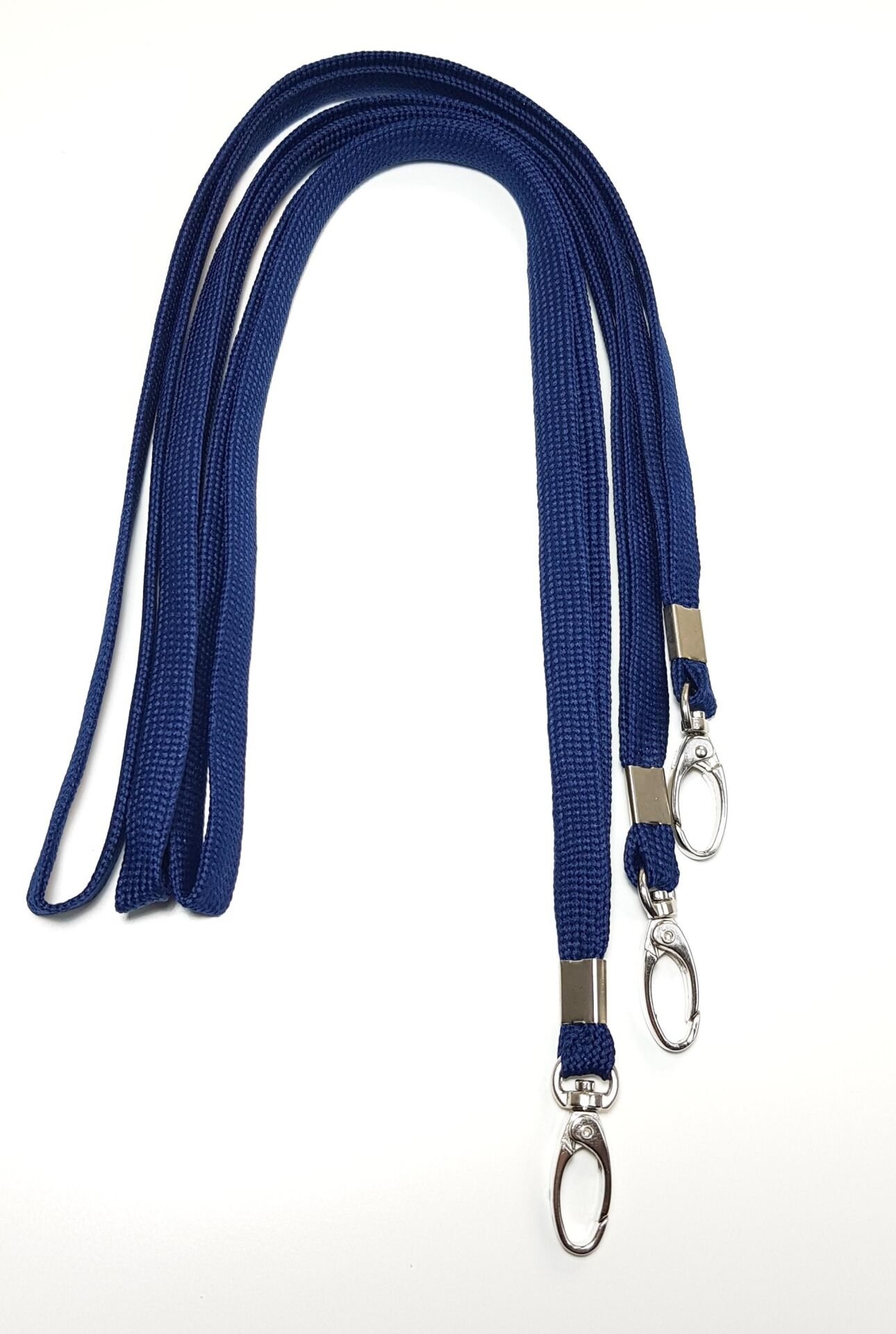 Office Force Metal Akrep Kancalı Lacivert Kart Askı İpi 50'li