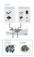 Daejın Kostal KS-13120 HD Harddisk İmha Makinesi