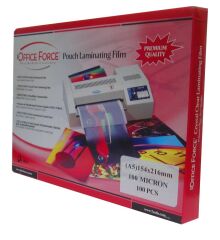 Office Force 100 Mic.A5 (154x216) Parlak Laminasyon Filmi 100’lü