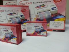 Office Force 125 Mic.A4 (216X303) Parlak Laminasyon Filmi 100’lü