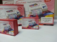 Office Force 100 Mic.A4 (216x303) Mat Laminasyon Filmi 100’lü