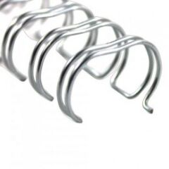 Office Force 5/8'' Gümüş 2:1'' (inç) A4 23 Loop Kutu Tel Spiral 50'li