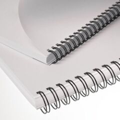 Office Force 7/8'' Siyah 2:1'' (inç) A4 23 Loop Kutu Tel Spiral 50'li