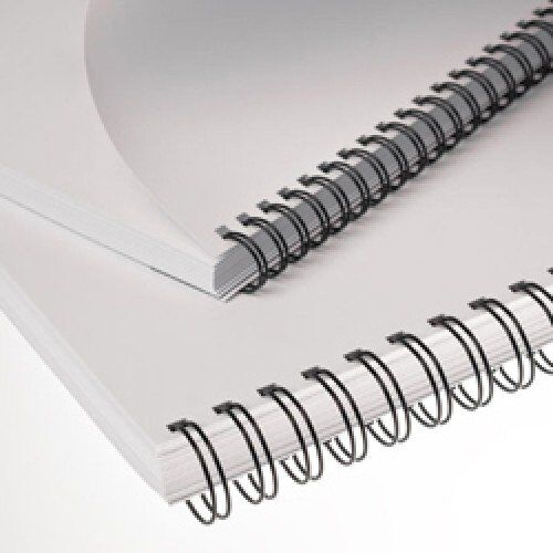 Office Force 1'' Siyah 2:1'' (inç) A4 23 Loop Kutu Tel Spiral 50'li