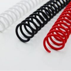 Office Force 22 mm 48 Loop 4:1 Plastik Helezon Spiral Şeffaf 100'lü