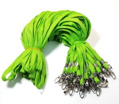 Office Force Metal Akrep Kancalı Yeşil Kart Askı İpi 50'li