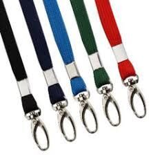 Office Force Metal Akrep Kancalı Kahverengi Kart Askı İpi 50'li