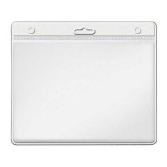 Persona 301 Yaka Kartı Poşeti 9,3 X 6,3 Cm Şeffaf 100 Lü (1 Paket 100 Adet)