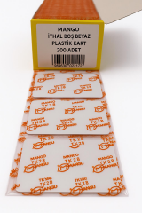 Mango Boş Iso Pvc Pasif Beyaz 200'lü