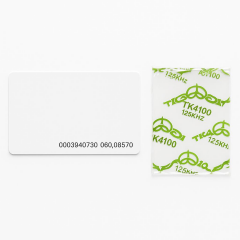 Mango Tk4100 Iso Pvc Proximity Beyaz Kart Numaralı 8h10d+Weg24 200'lü