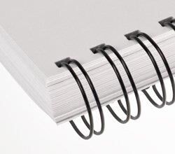 Office Force 5/16'' Siyah 3:1'' (inç) A4 34 Loop Kutu Tel Spiral 100'lü