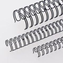 Office Force 5/16'' Siyah 3:1'' (inç) A4 34 Loop Kutu Tel Spiral 100'lü