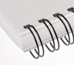 Office Force 7/16'' Siyah 3:1'' (inç) A4 34 Loop Kutu Tel Spiral 100'lü