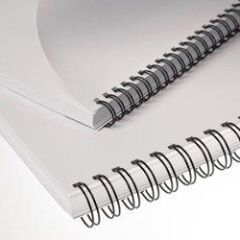 Office Force 7/16'' Siyah 3:1'' (inç) A4 34 Loop Kutu Tel Spiral 100'lü