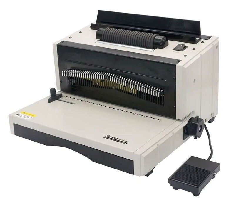 Sonto EC-8706 Elektrikli Helezon Spiral Ciltleme Makinesi